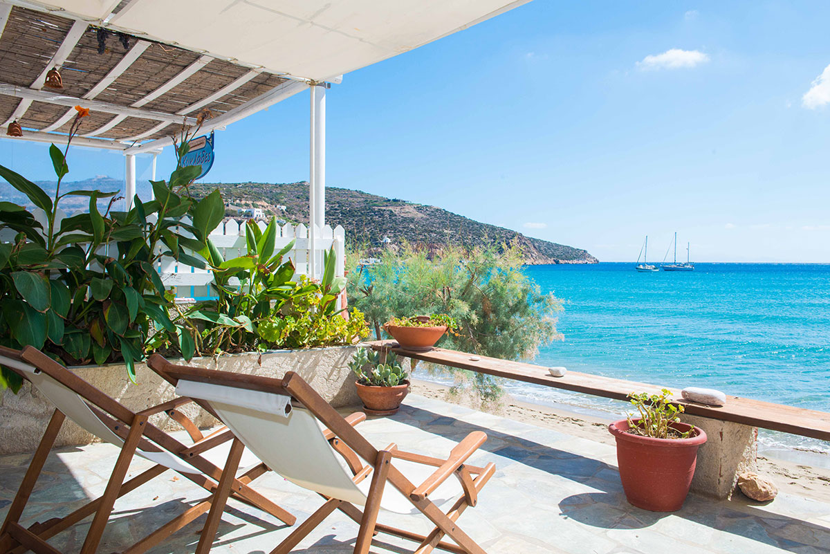 The ground floor apartment, at Eugenia accommodation in Sifnos