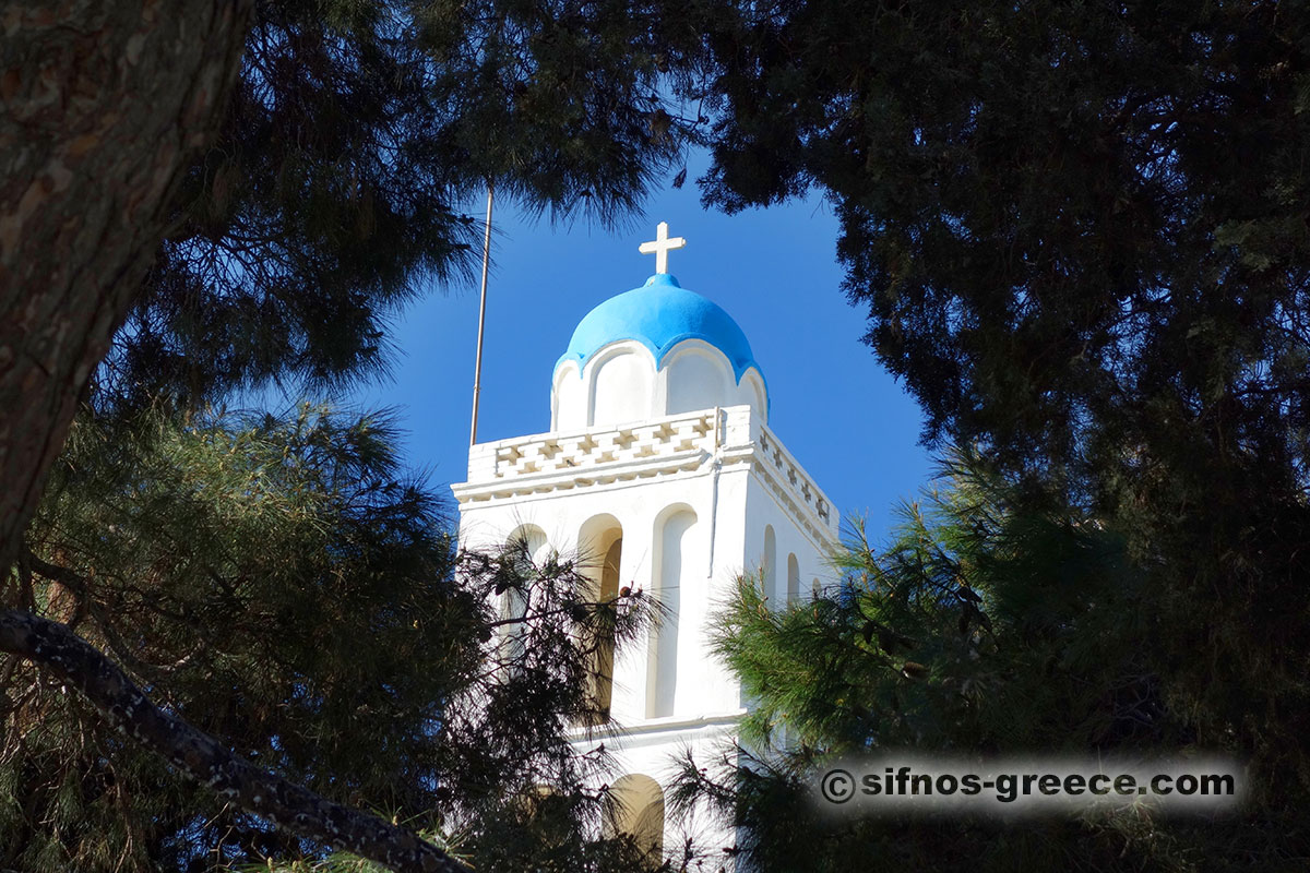 La chiesa di Agios Ioannis di Kato Petali a Sifnos