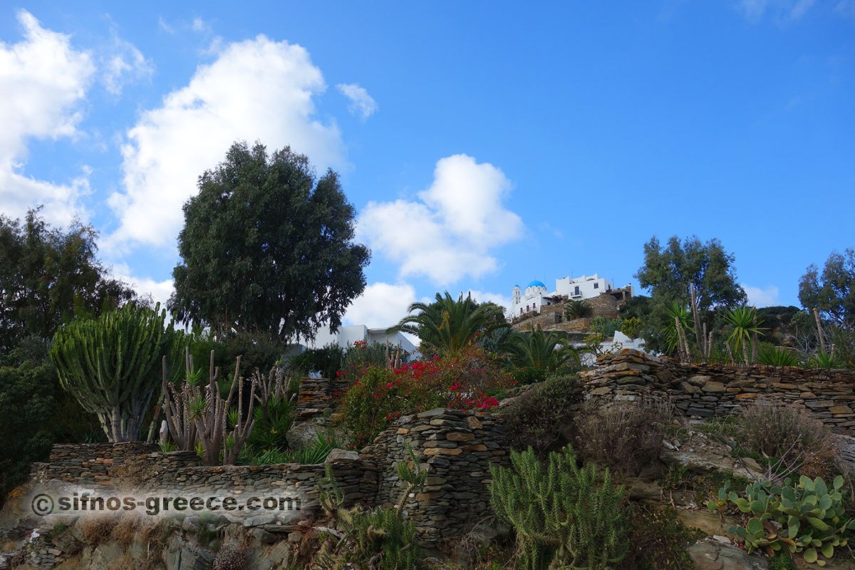 La chiesa di Agios Ioannis, a Pano Petali