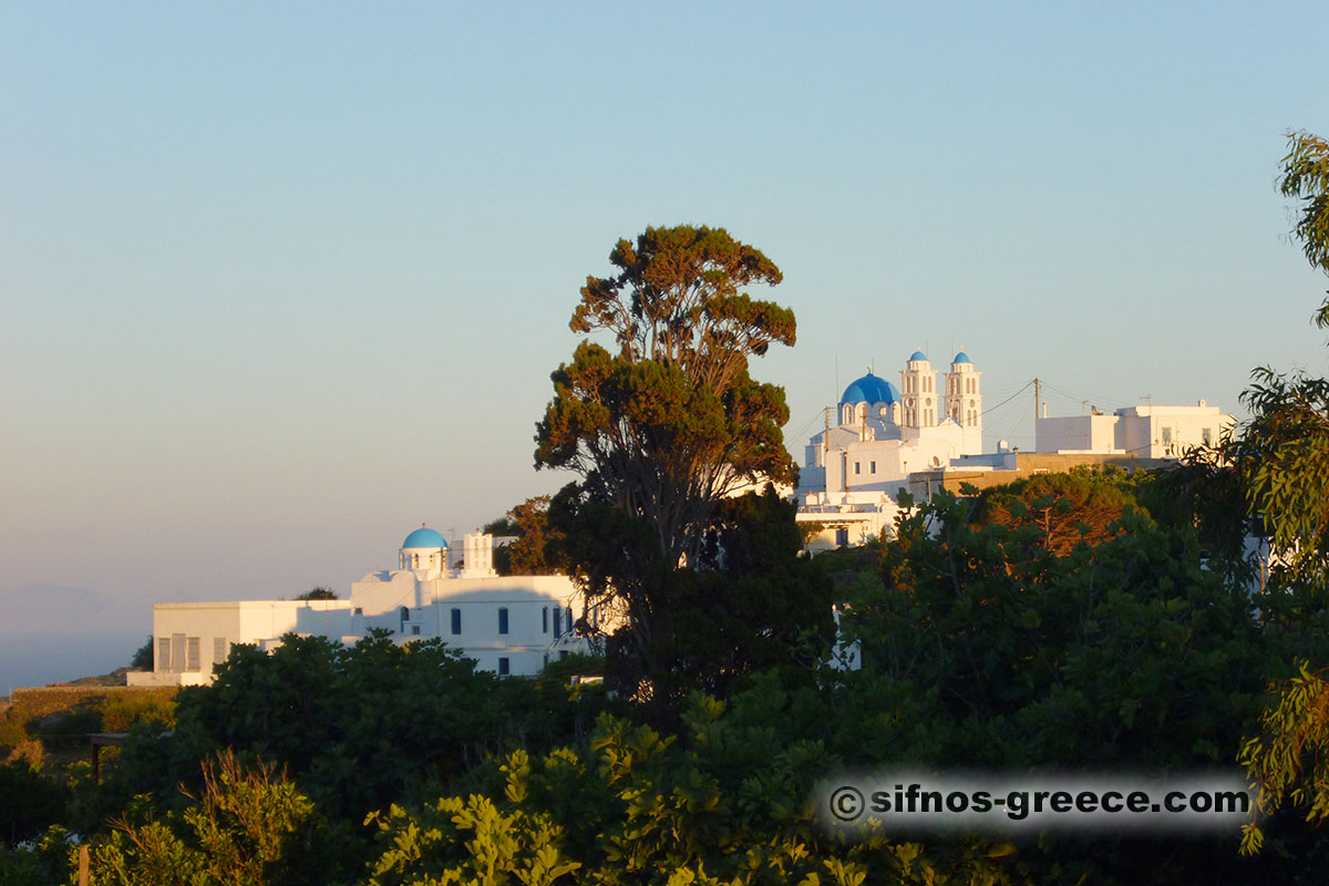 La chiesa di Agios Ioannis, a Pano Petali