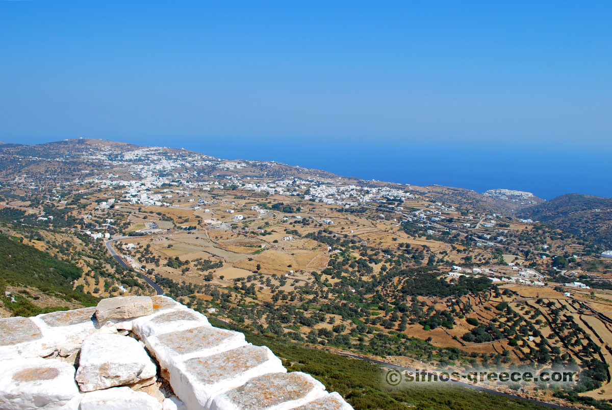La vista dalla cittadella di Agios Andreas