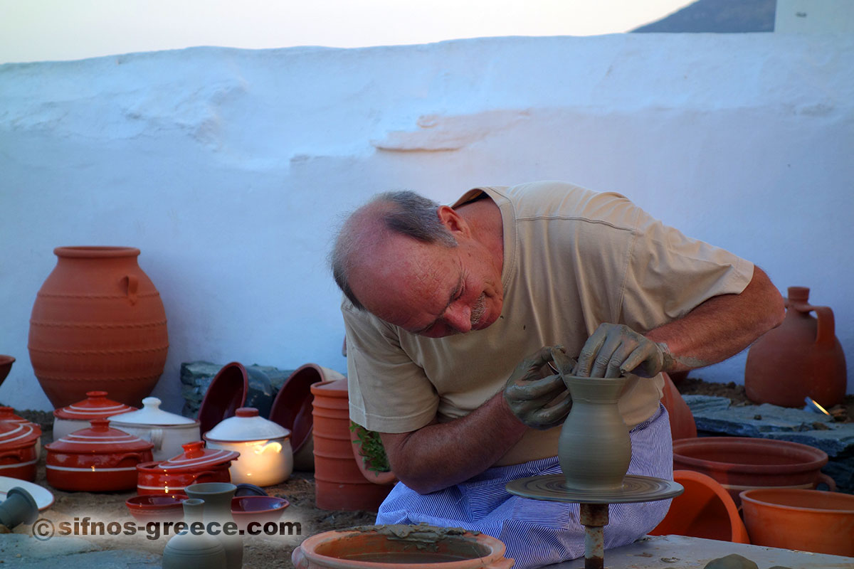 Arte della ceramica a Sifnos